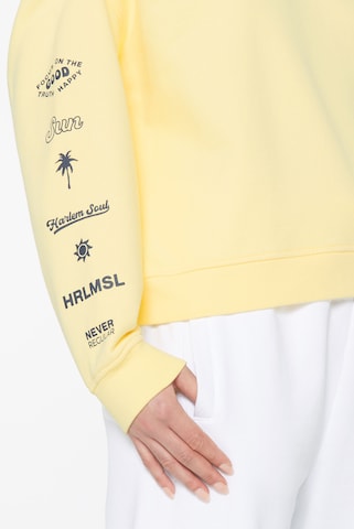 Harlem Soul Sweatshirt 'LU-NA ' in Yellow