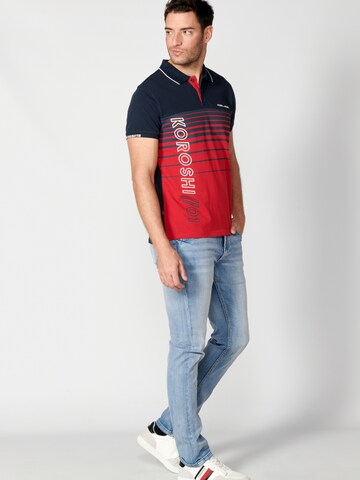 KOROSHI T-Shirt in Blau