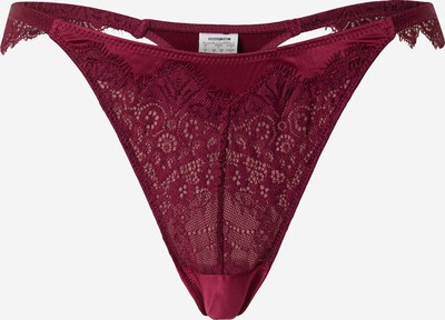 ABOUT YOU x hunkemöller Στρινγκ 'Violet HL' σε σκούρο κόκκινο, Άποψη προϊόντος