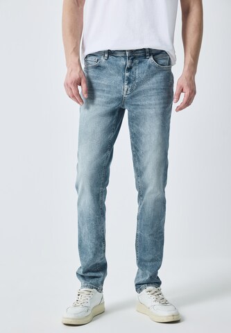 Street One MEN Slim fit Jeans in Blue: front
