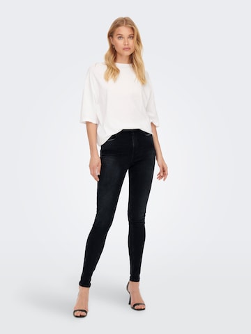 ONLY Skinny Jeans 'POSH' in Schwarz