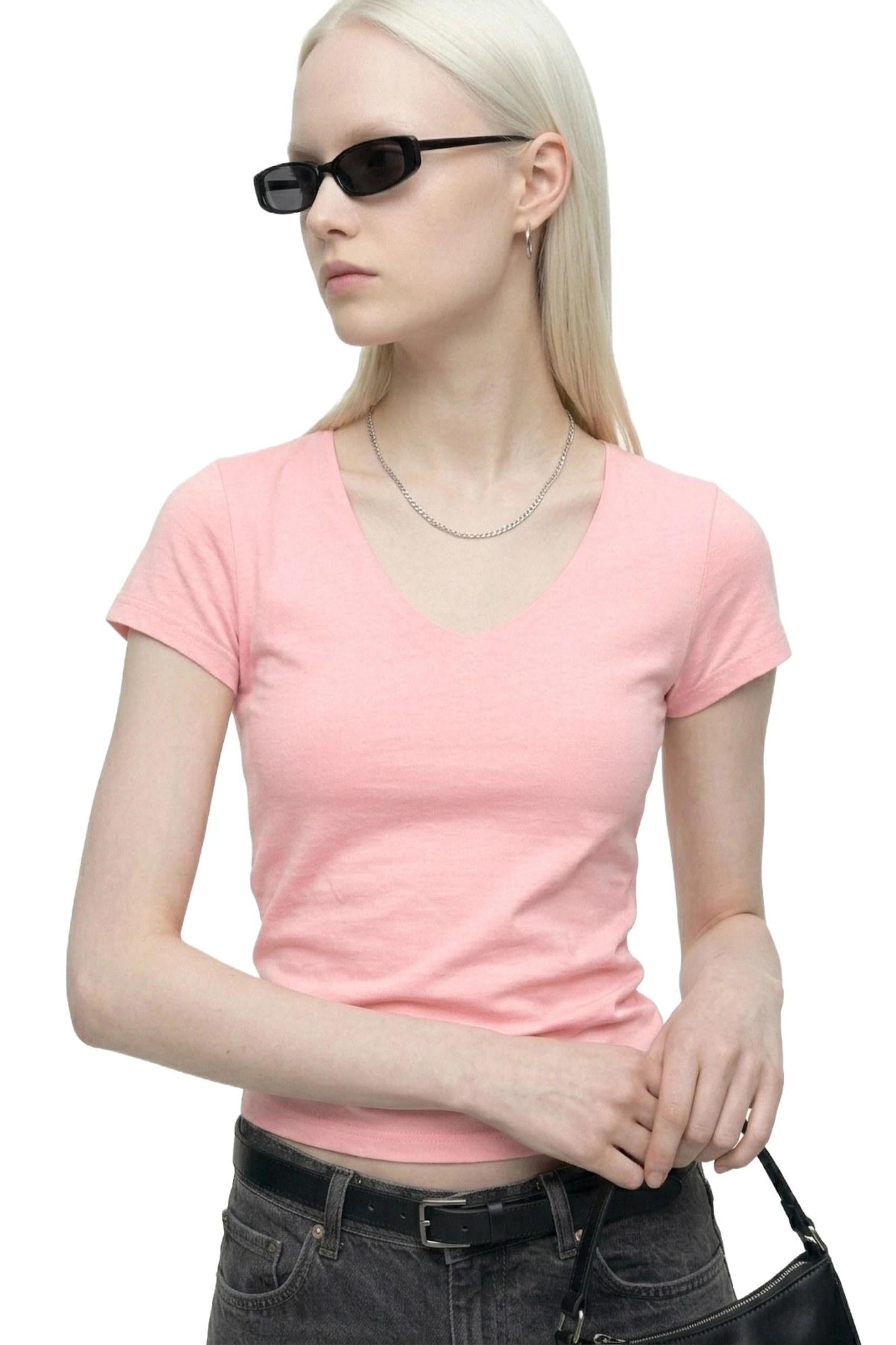 T-shirt Alexa Dash en rose : devant