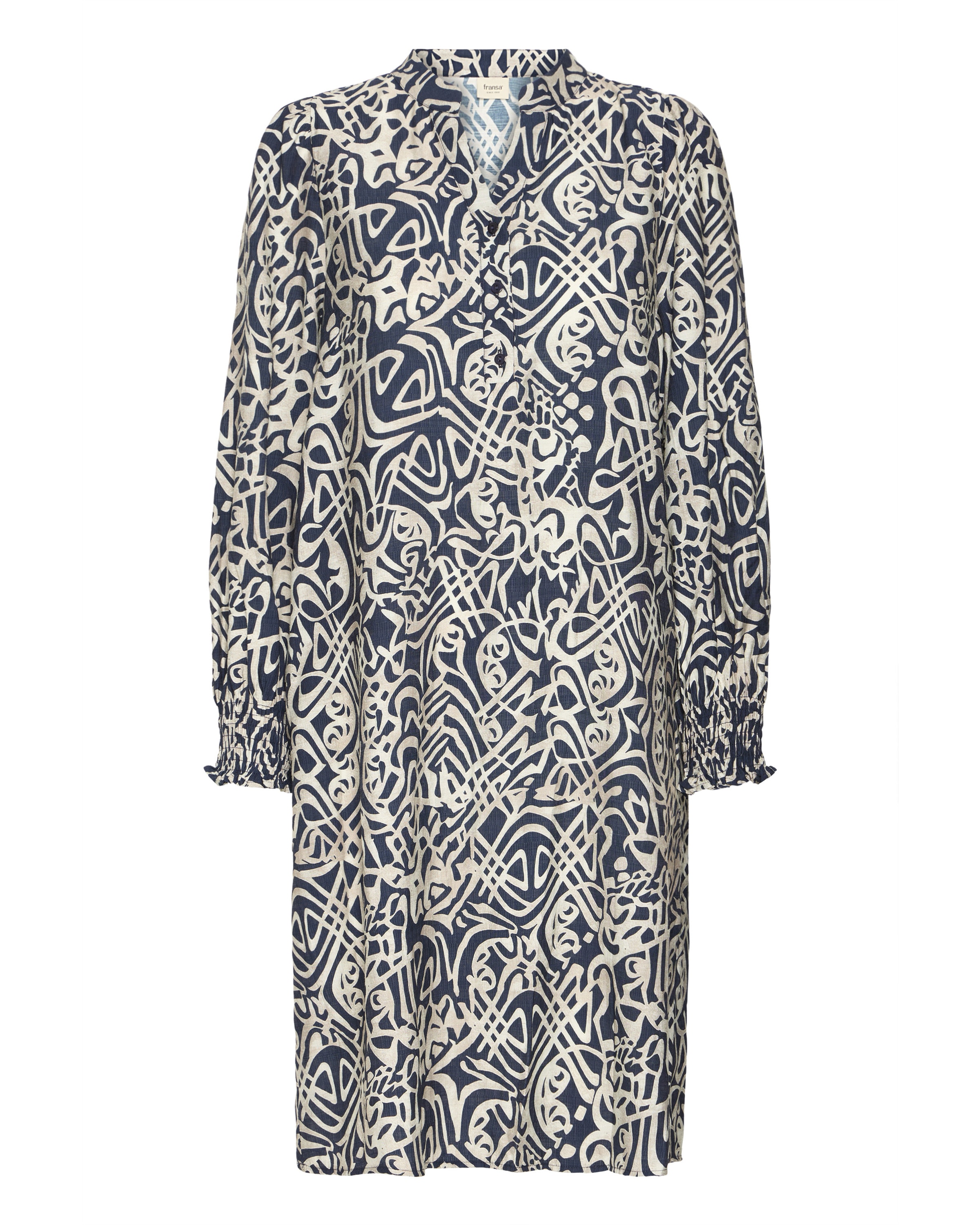 Fransa Kjole 'FRARiana' i blå: forside