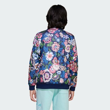 Veste de survêtement 'Adidas Originals x Liberty London Firebird' ADIDAS ORIGINALS en bleu