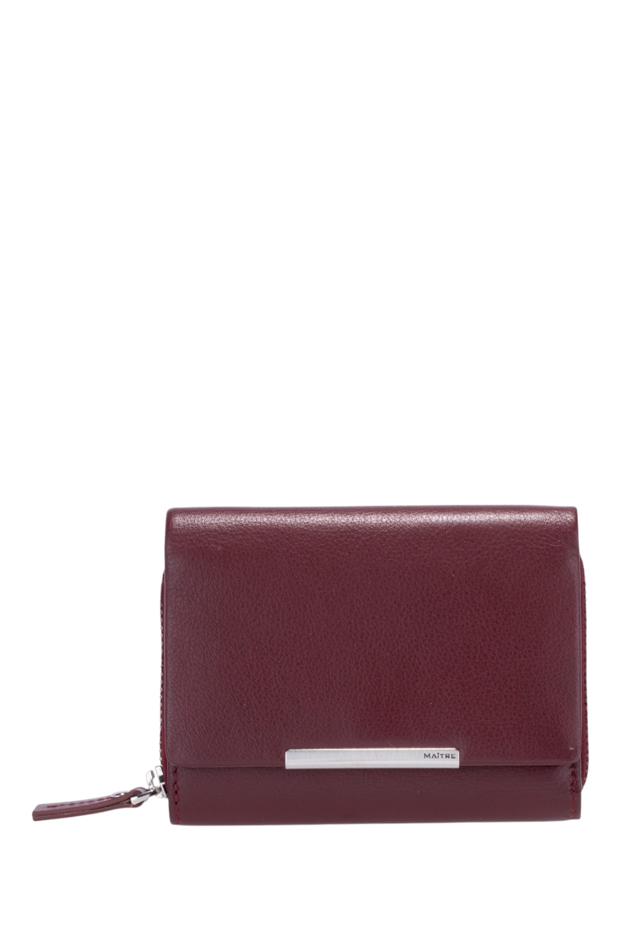 Portamonete 'Belg Dagrete' di Maître in rosso: frontale