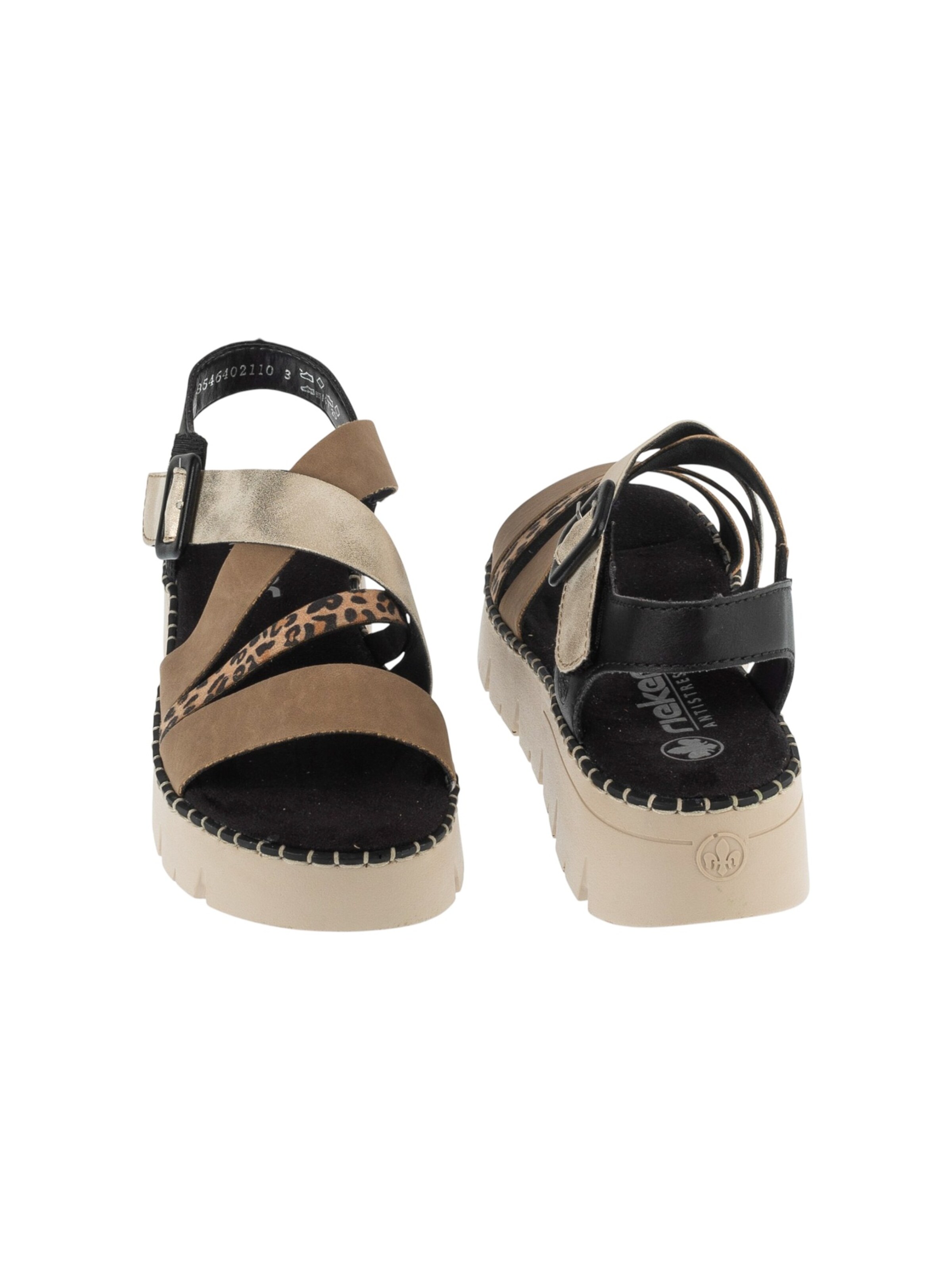 Rieker Sandale‌‌‌‌‌‌‌‌ in Beige