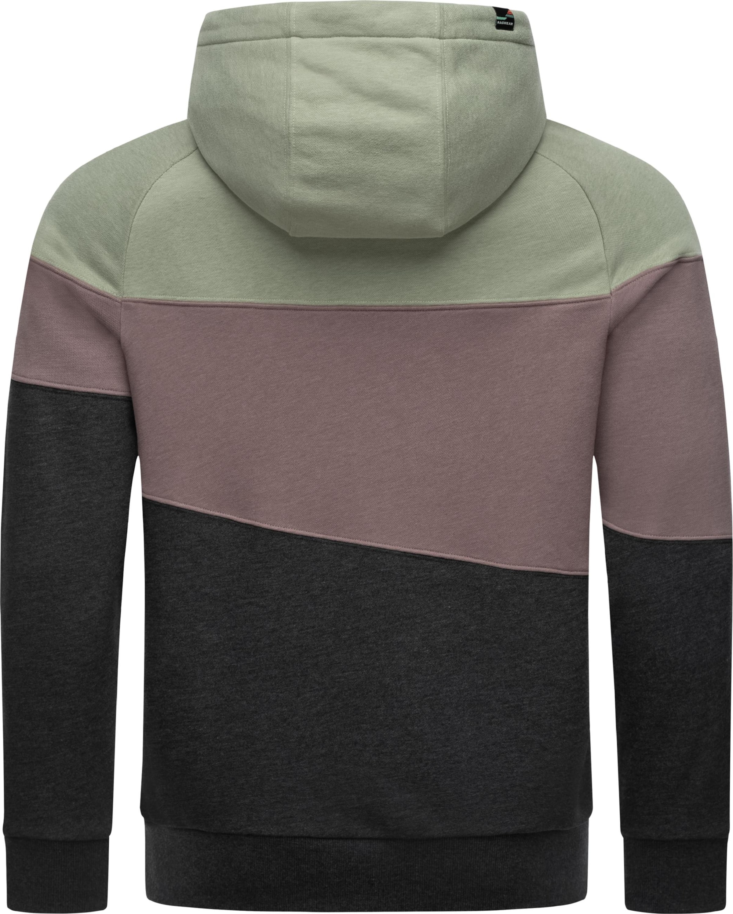 Ragwear Μπλούζα φούτερ 'Thres' σε πράσινο