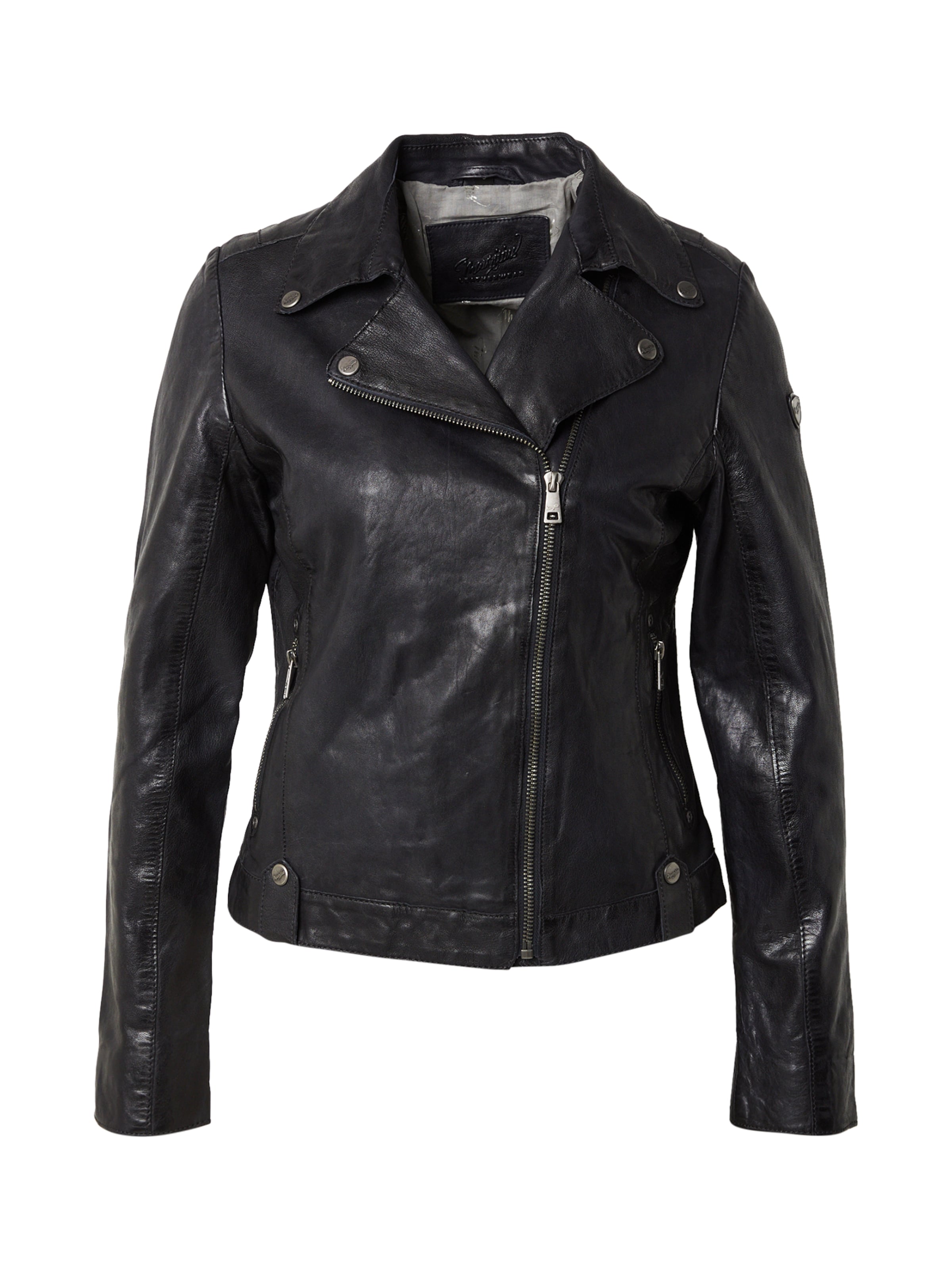 Mauritius Jacke 'Farah' in Blau: Vorderseite