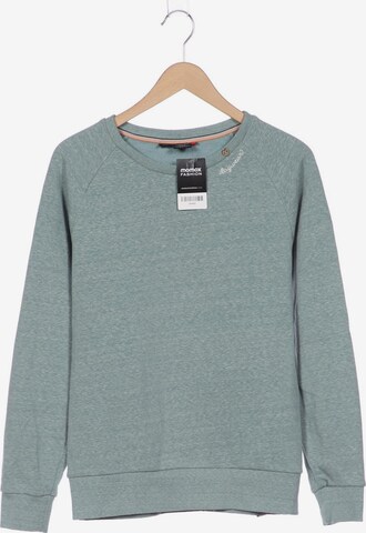 Ragwear Sweatshirt & Zip-Up Hoodie in XL in Green: front