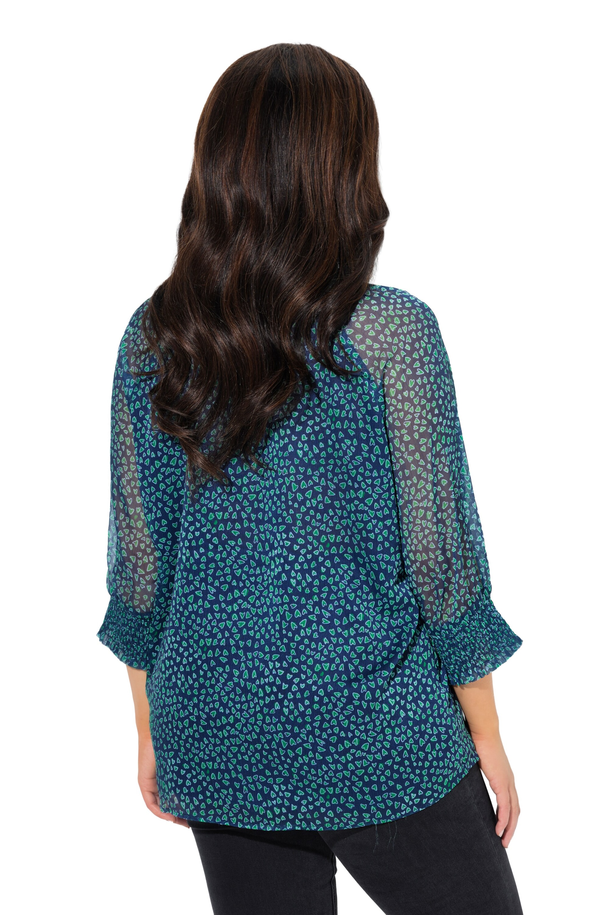 Ulla Popken Bluse in Blau