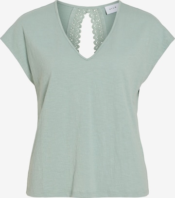 VILA Shirt 'VISyma' in Blauw: voorkant
