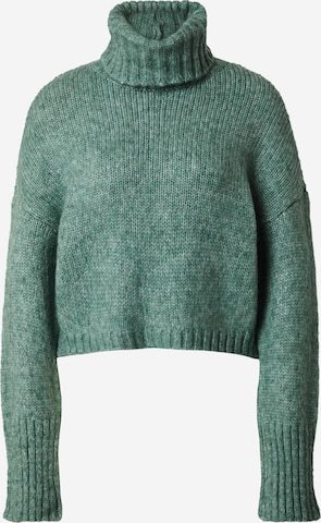 ONLY Sweter 'DINA' w kolorze zielony: przód