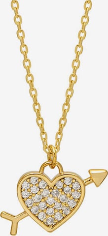 Estella Bartlett Kette 'Lovestruck' in Gold: predná strana