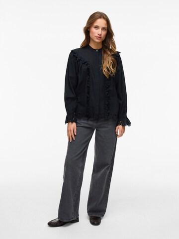 VILA Blouse in Zwart