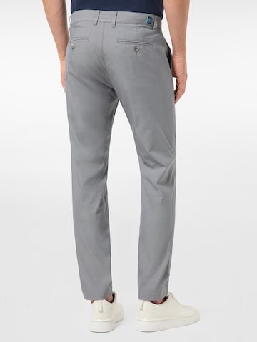 PIERRE CARDIN Regular Chinohose 'Lyon' in Grau