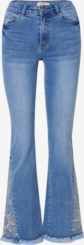 KOROSHI Levenevä Farkut värissä sininen: etupuoli