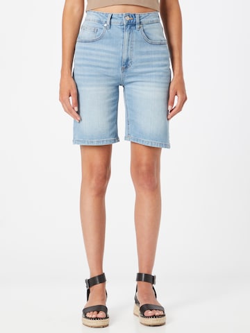 SISTERS POINT Regular Jeans 'OWI-SHO' in Blauw: voorkant