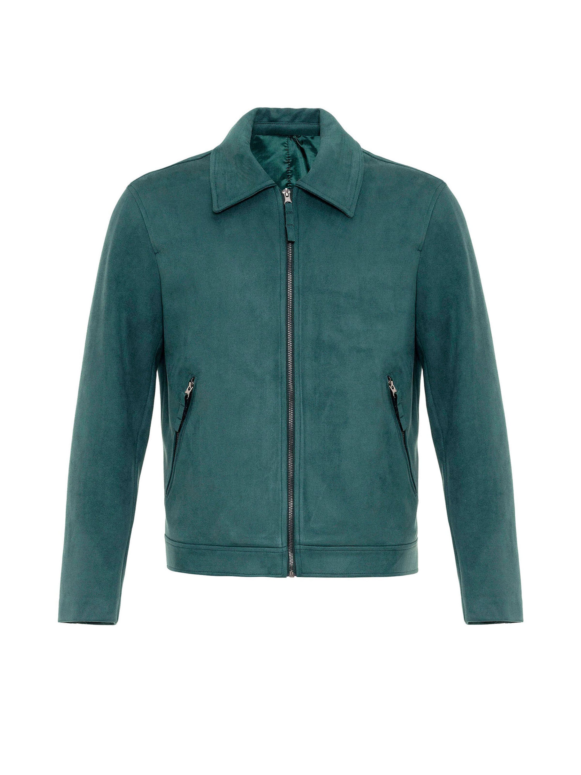 Antioch Kurtka przejściowa w kolorze zielony: przód