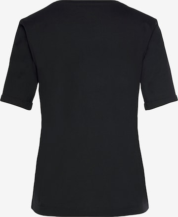 LASCANA Schlafshirt in Schwarz