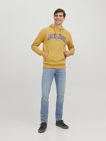 JACK & JONES Sweatshirt 'Josh' in Yellow