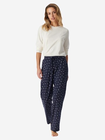 SCHIESSER Pyjamahose 'Mix & Relax'‌‌‌‌‌‌‌‌‌ in Blau