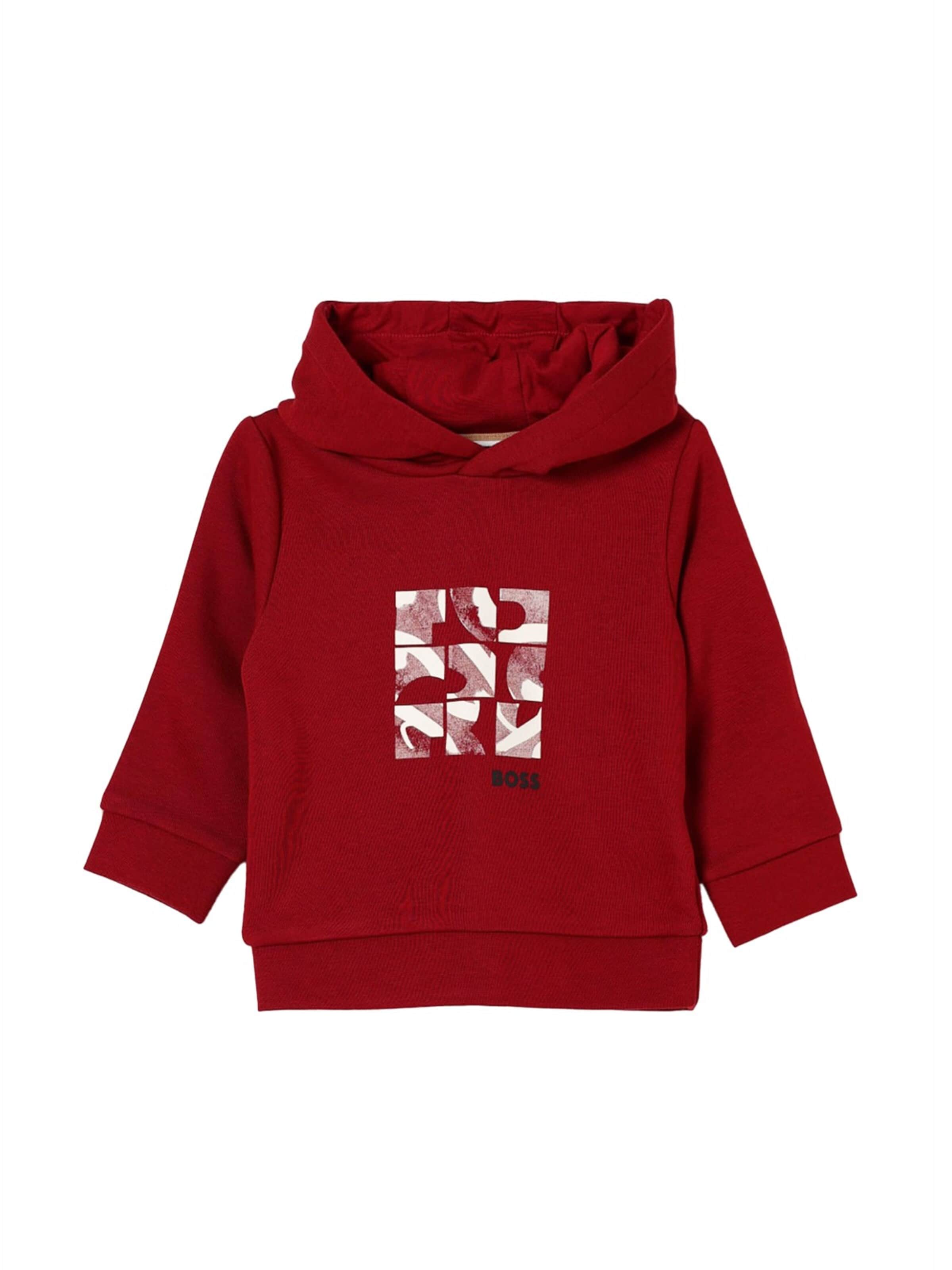 BOSS Sweatshirt in Red: front
