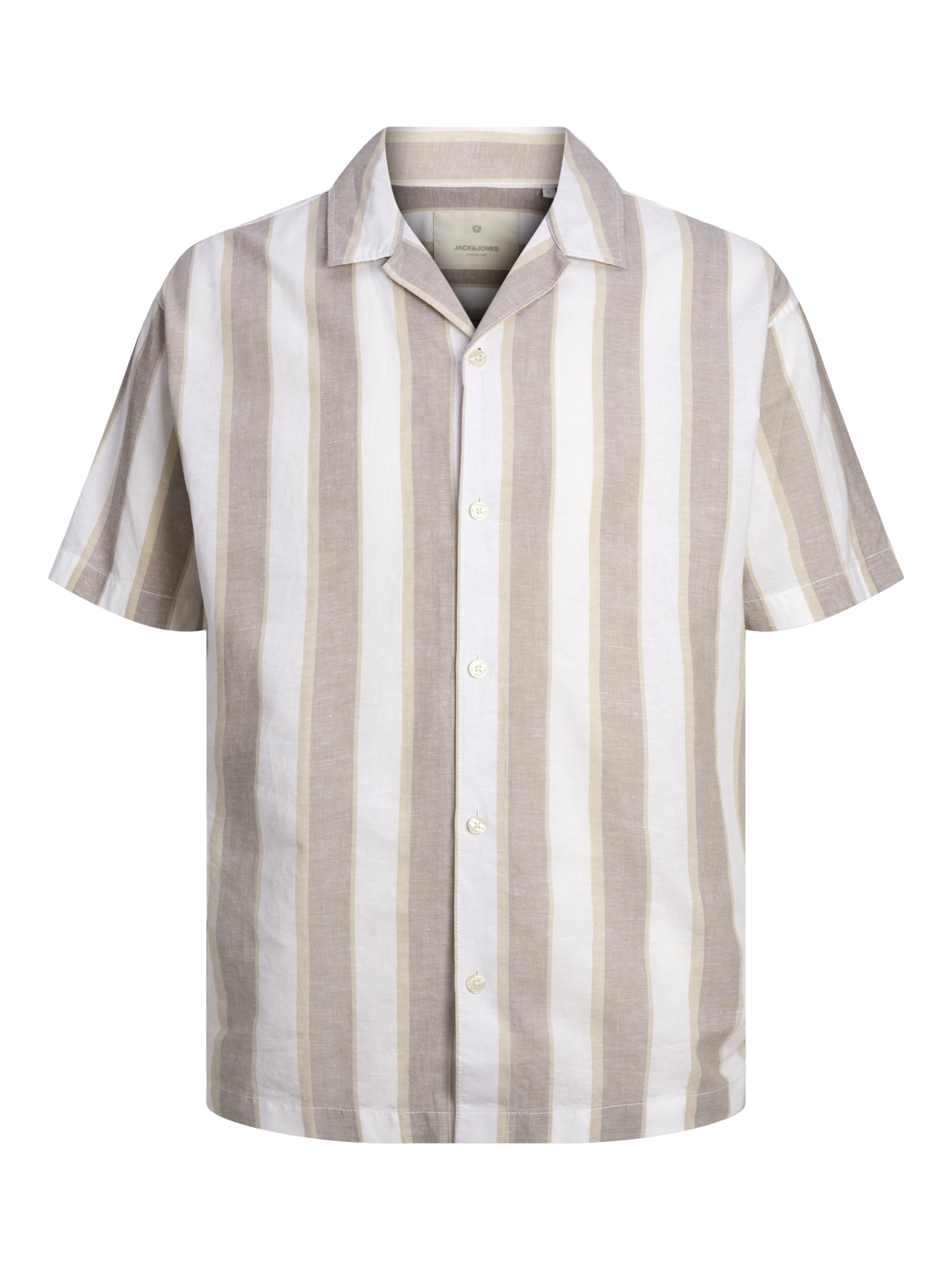 Fit confort Chemise 'JPRCCSummer' JACK & JONES en beige : devant