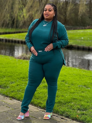Mowi Fit Trainingspak 'Lange Mouwen Legging Set' in Groen