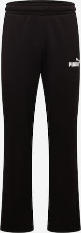 PUMA Regular Workout Pants 'Essentials' in Black: front