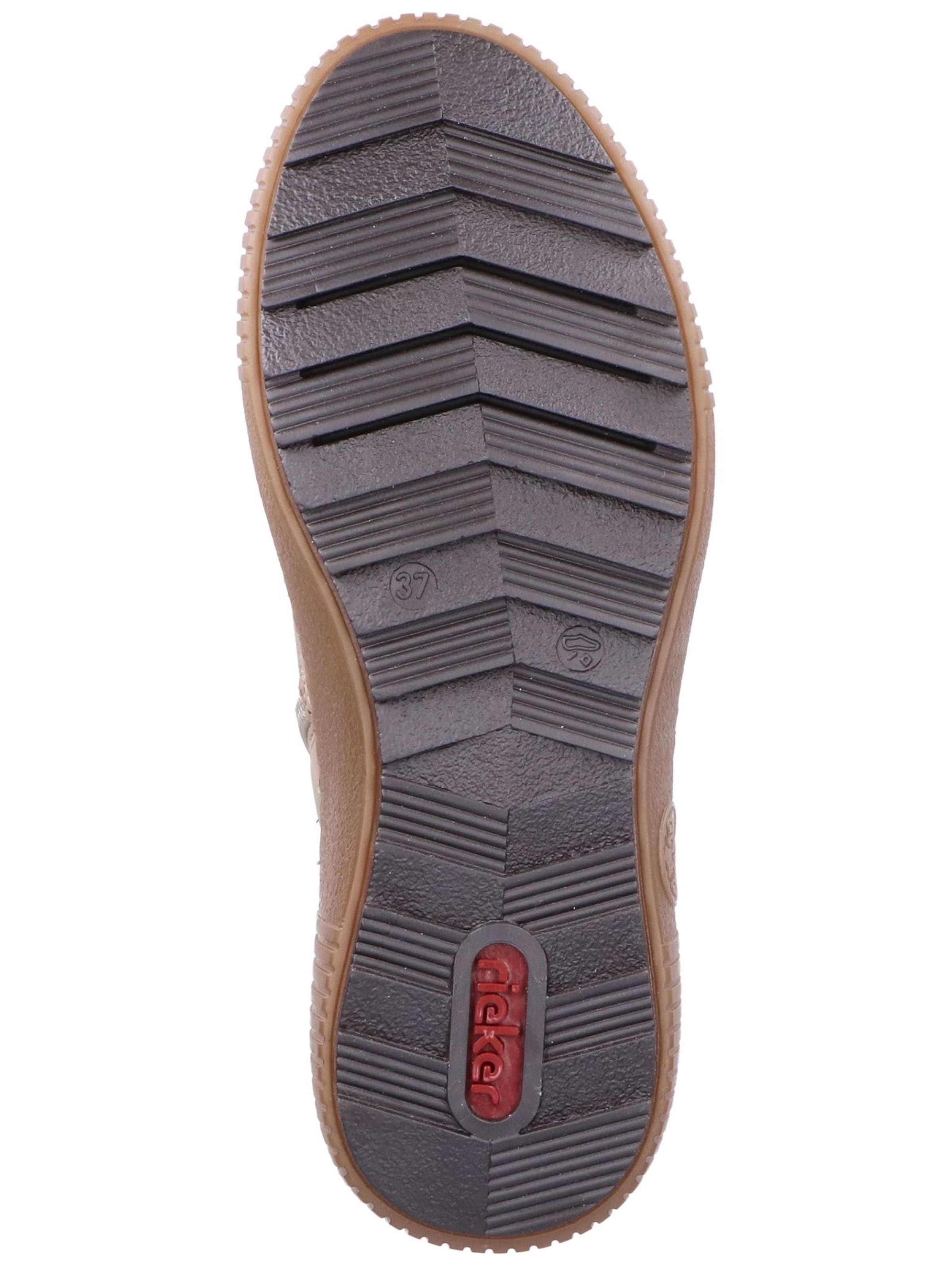 Bottines à lacets Rieker en beige