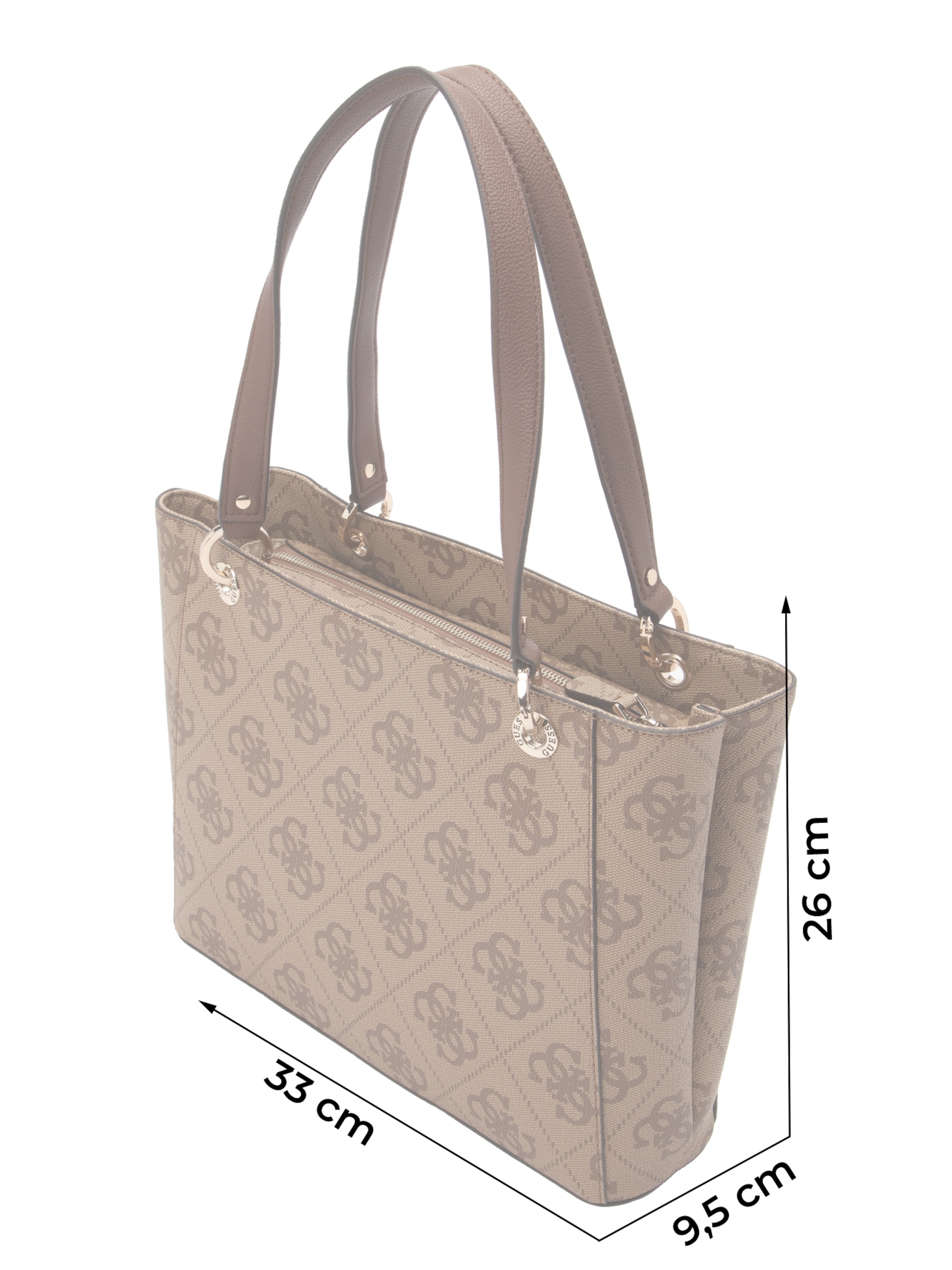 GUESS "Чанта тип ""Shopper""" 'Noelle II' в кафяво