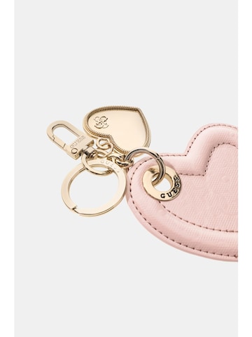 GUESS Key Ring in Pink