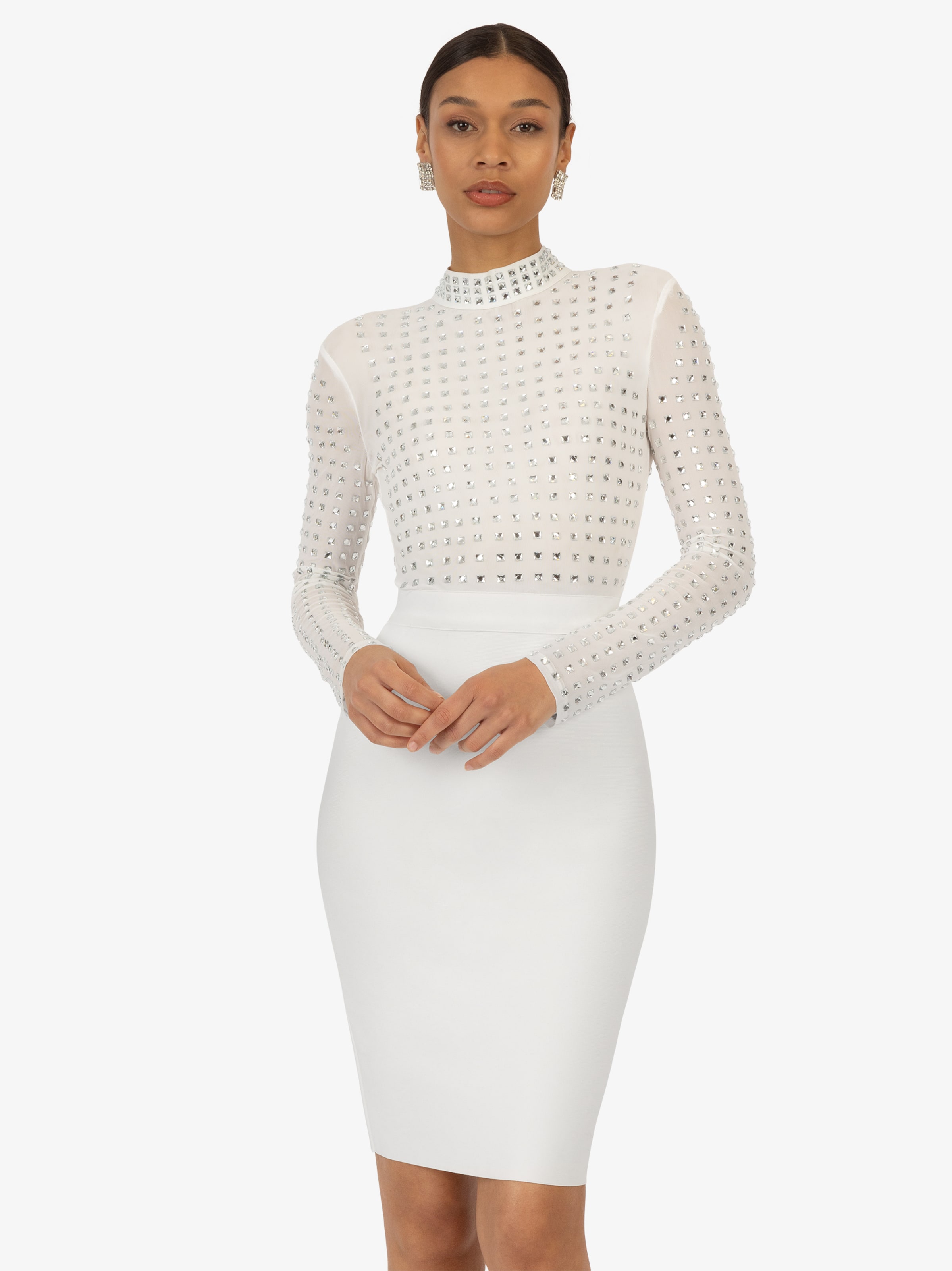 Cocktail white dresses online deals