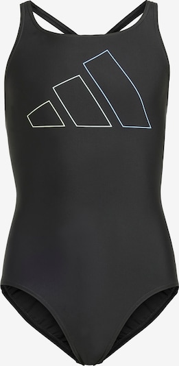 ADIDAS PERFORMANCE Sportovní plavky 'Big Bars' - krémová / modrá / šedá / černá, Produkt
