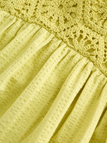 Robe Next en jaune