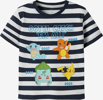 NAME IT Paita 'NMMMALONE POKEMON' värissä sininen: etupuoli