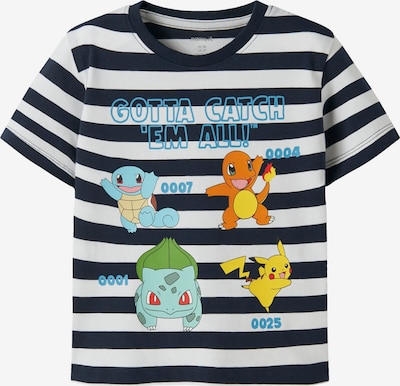 NAME IT Majica 'NMMMALONE POKEMON' veličine 92 u mornarsko plava / žuta / narančasta / bijela, Pregled proizvoda