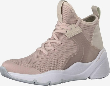 TAMARIS High-Top Sneakers in Pink: front