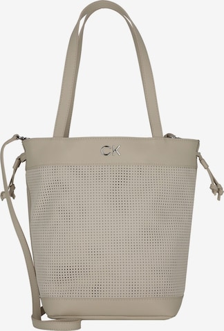 Calvin Klein Shopper in Beige: voorkant