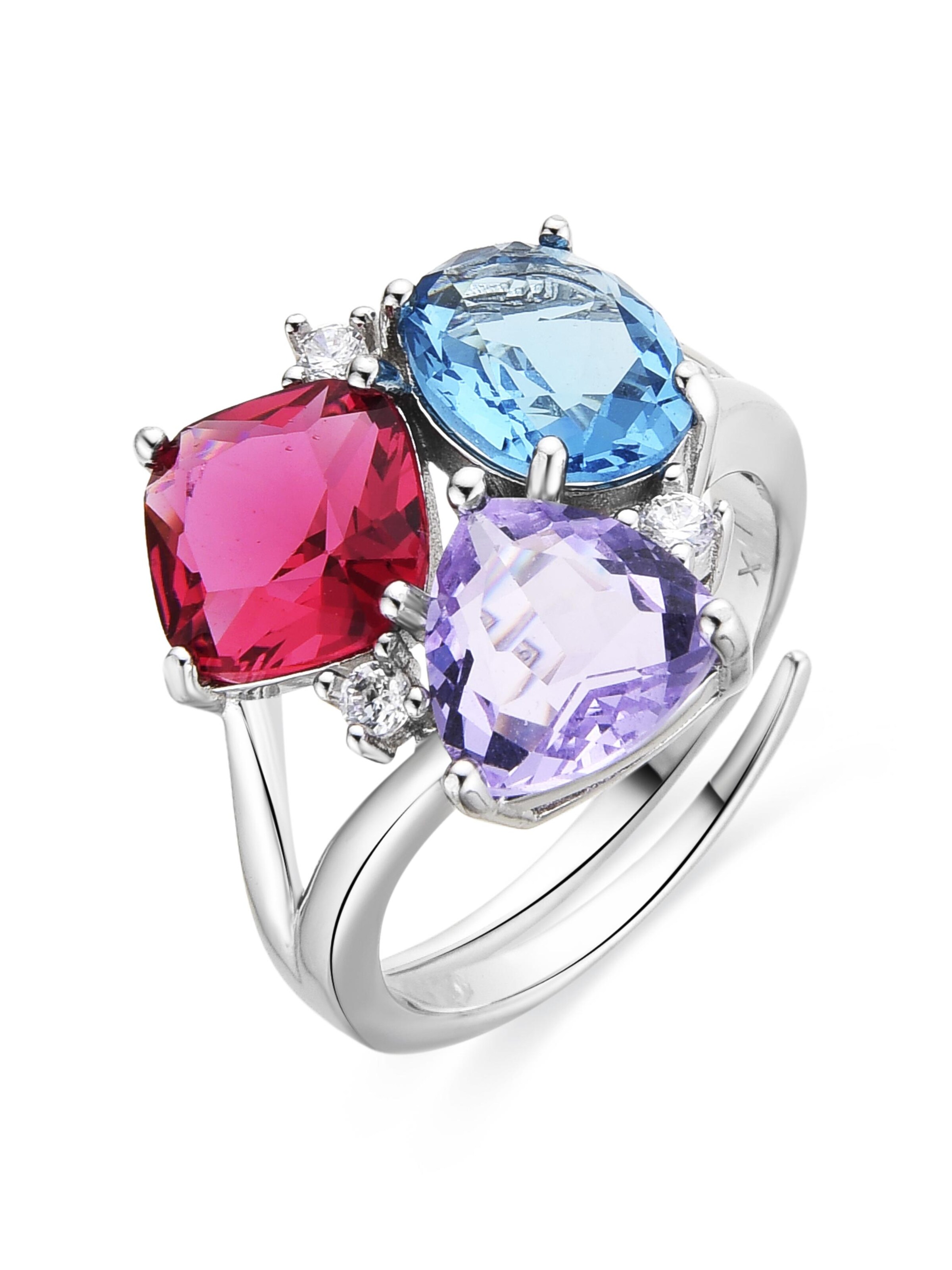 Luxenter - Anillo 'DAMAM' en Mezcla de colores: frente