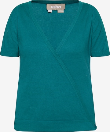 Pull-over Usha en bleu : devant