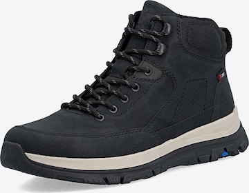 Rieker Schnürstiefel in Schwarz: Vorderseite