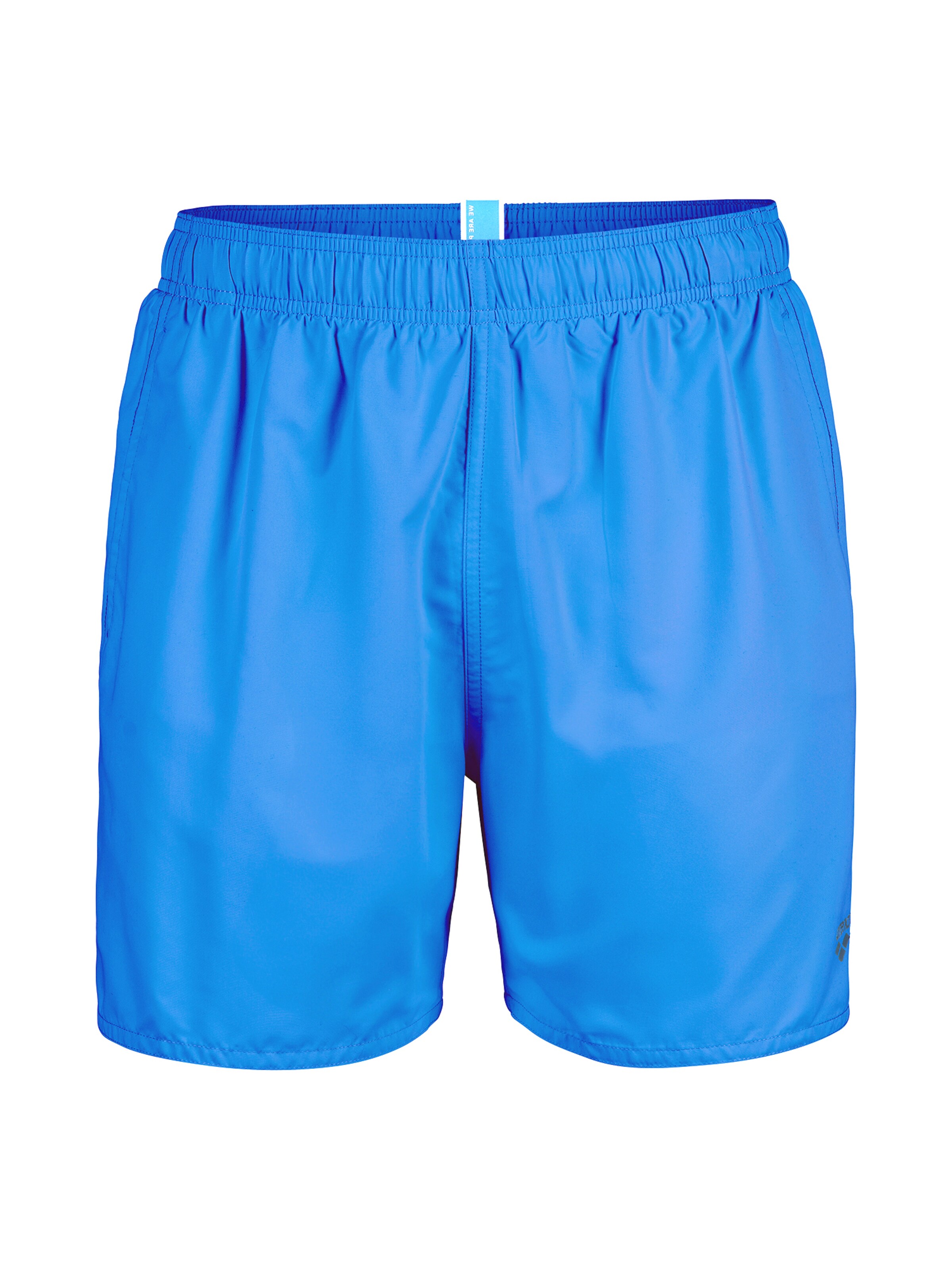 ARENA Athletic Swim Trunks 'FUNDAMENTALS' in Blue: front