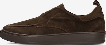 PS Poelman Slip-ons 'Gregory' in Bruin: voorkant