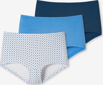 SCHIESSER Underpants ' 95/5 Organic Cotton ' in Blue: front