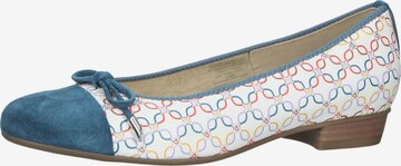 ARA Ballet Flats in White: front