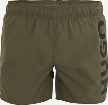Shorts de bain 'ABAS' HUGO en vert : devant