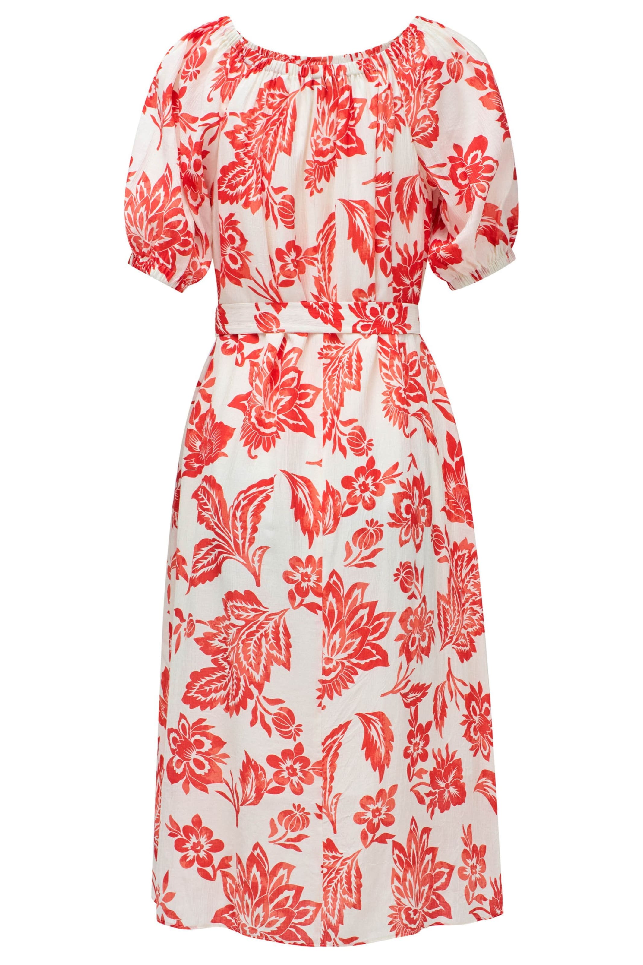 Salsa Jeans Jurk in Rood: voorkant