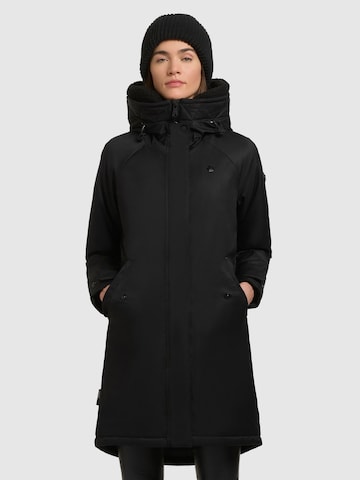 khujo Winter jacket 'Semie 2' in Black: front
