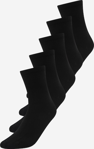 ABOUT YOU Socks 'Fee' in Black: front